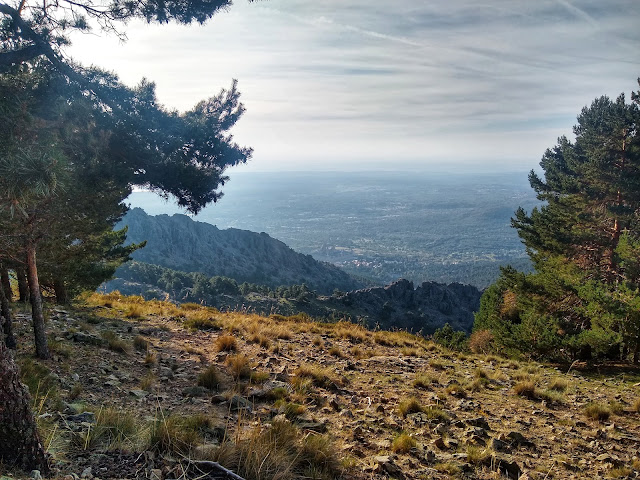 Subida al pico de Abantos