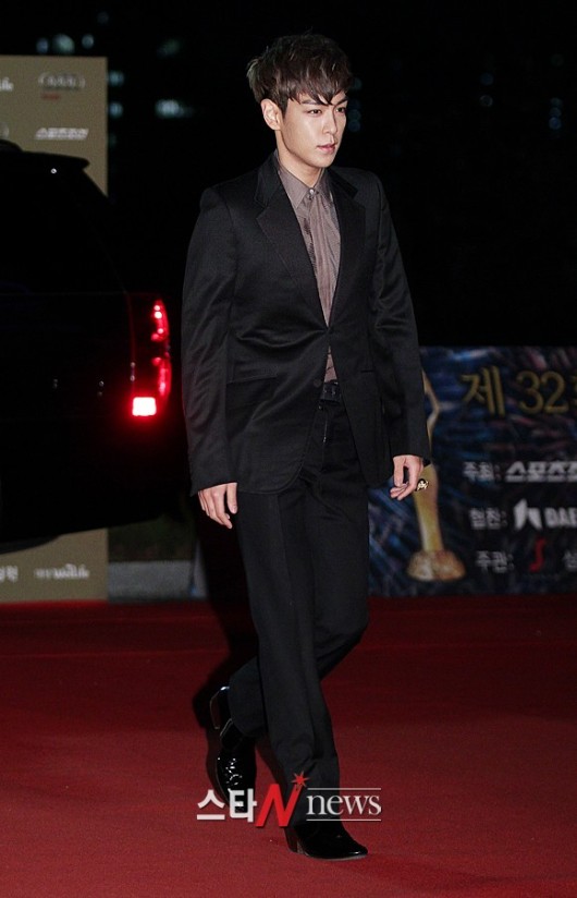 Big Bang TOP at Blue Dragon Film Awards