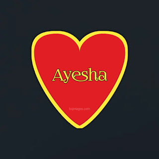 Ayesha name DP for whatsapp