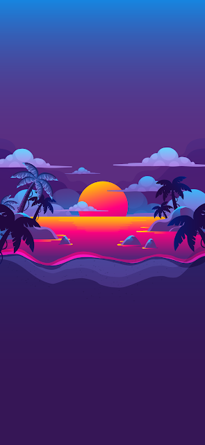 Aesthetic summer background