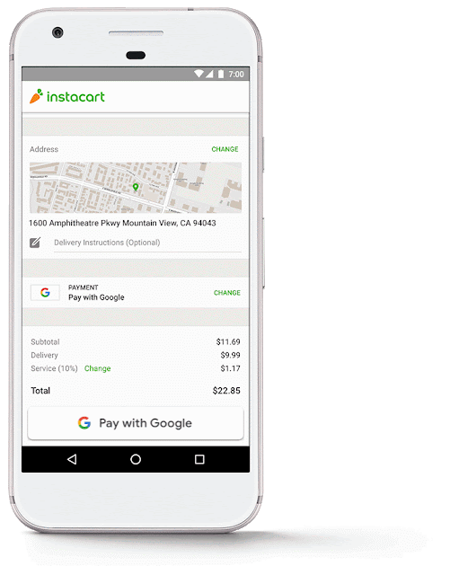 Pay with Google 