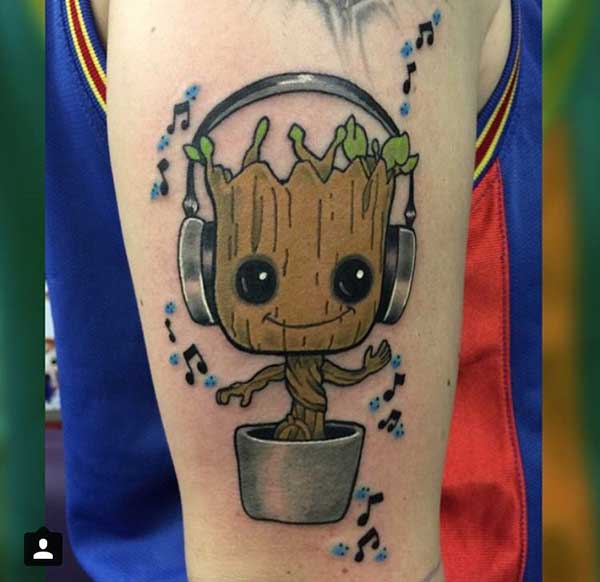 tatuagens do Groot