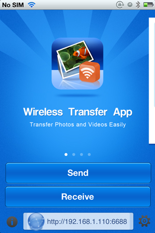 Wireless Transfer App