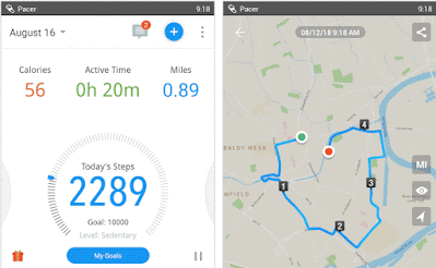 تطبيق Pacer Pedometer, تطبيق ممارسة الرياضة, تطبيق رياضي للايفون مجانا, تحميل برنامج تمارين رياضية, تطبيق تمارين رياضية مجاني, أفضل تطبيق رياضي أندروي