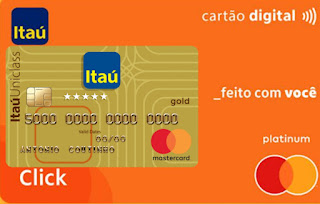 Cartão de crédito Itaú, conheça os benefícios e vantagens de usar a conta Itaú e o cartão de crédito Itaú