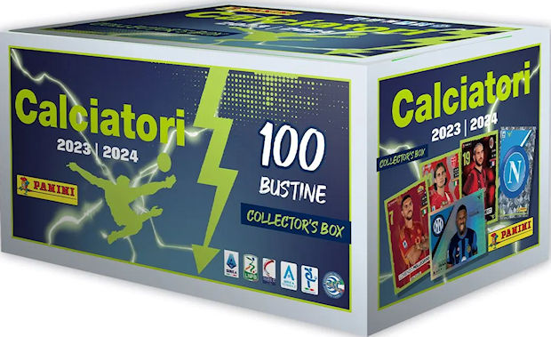 APRIAMO il COLLECTOR'S BOX CALCIATORI 2024!! EXTRA STICKER GARANTITA 