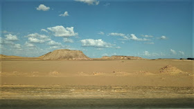 panorama lungo la strada per abu simbel