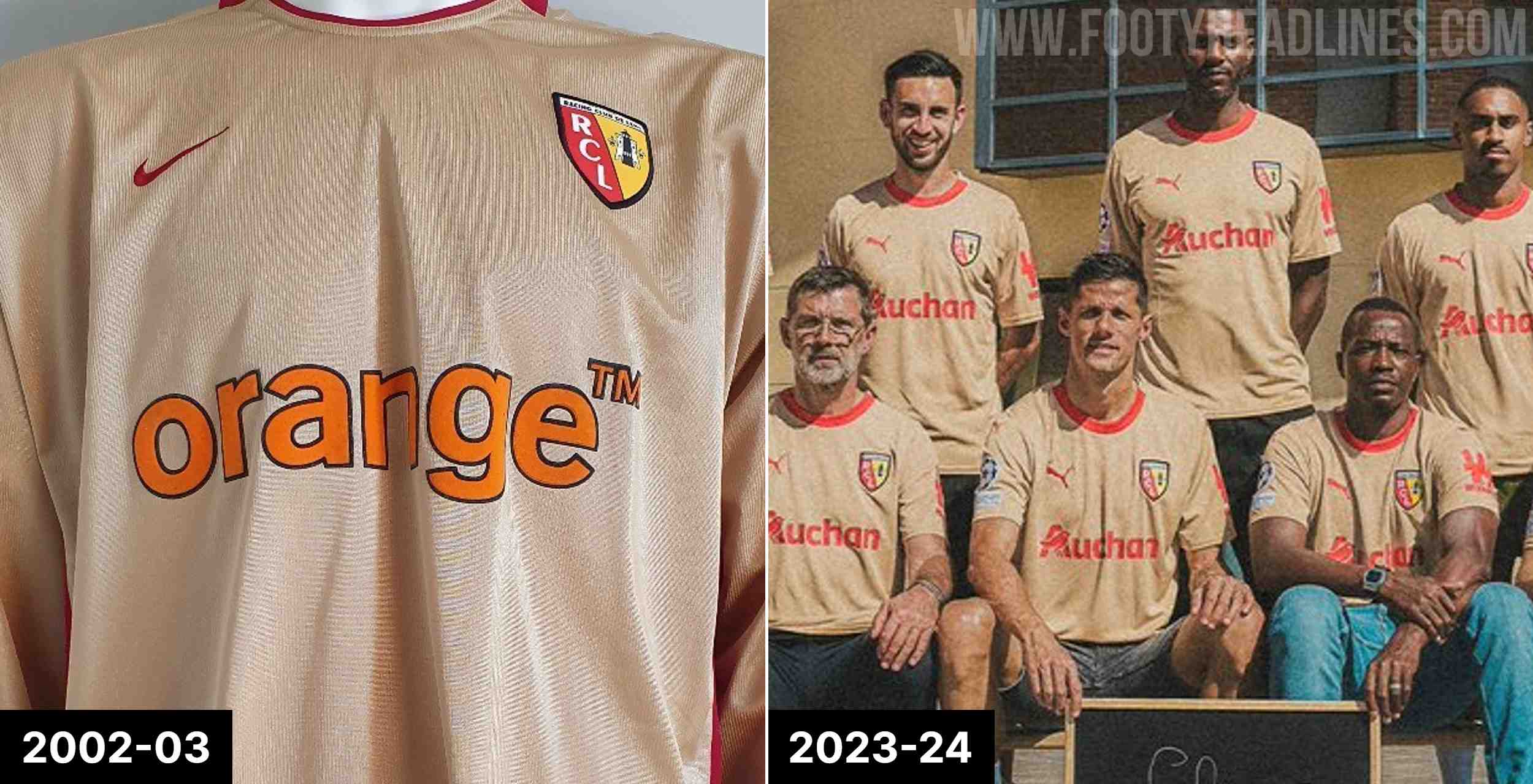 RC Lens 23-24 Home Kit Revealed - Leaked At Last Home Game