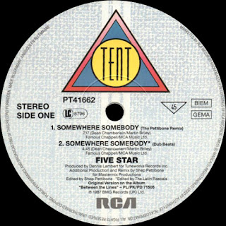 Somewhere Somebody (The Pettibone Remix) - Five Star http://80smusicremixes.blogspot.co.uk