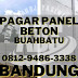 Pagar Panel Beton Buahbatu 812-9486-3338 Harga Per Meter Lari