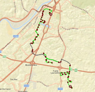 Il nuovo percorso della linea 788