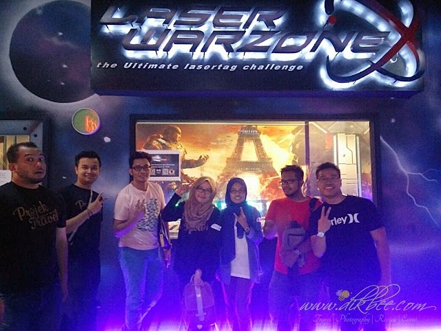 Pertempuran Laser Tag Blogger Di Laser Warzone