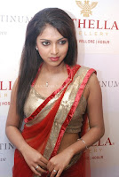 Amala, paul, hot, navel, in, transparent, saree