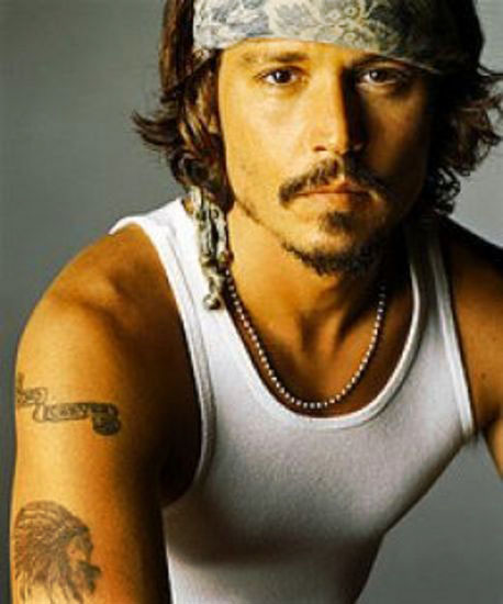 Johnny Depp's Many Tattoos 5