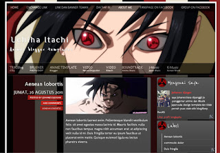 Download template anime blog gratis 2012