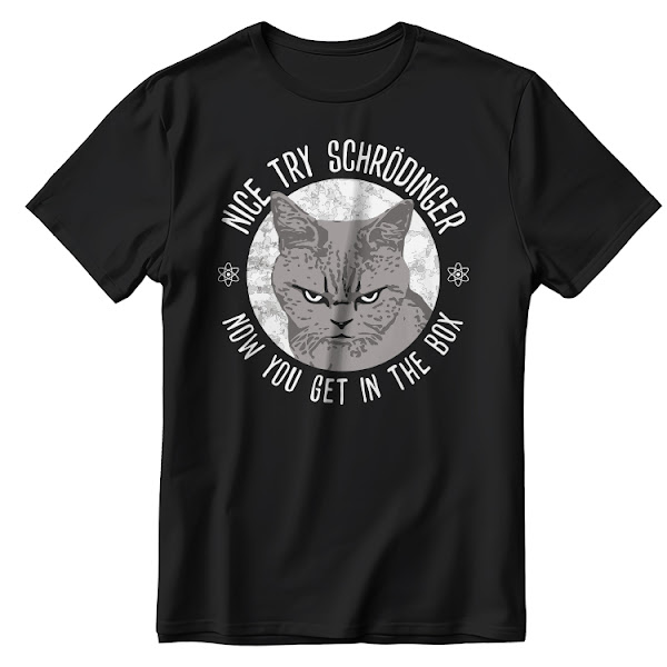 Camiseta Gato de Schrödinger
