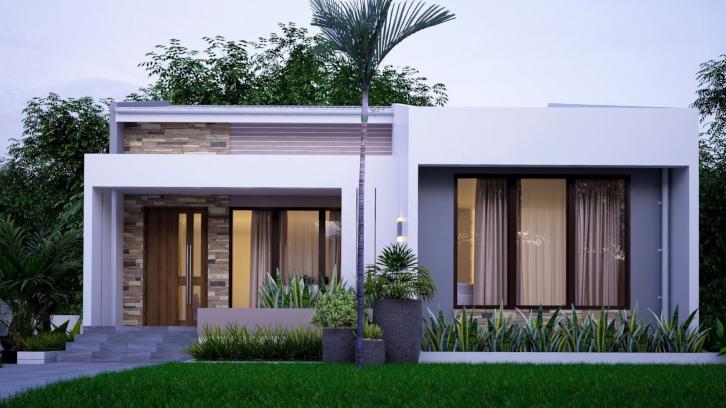 desain rumah minimalis 1 lantai