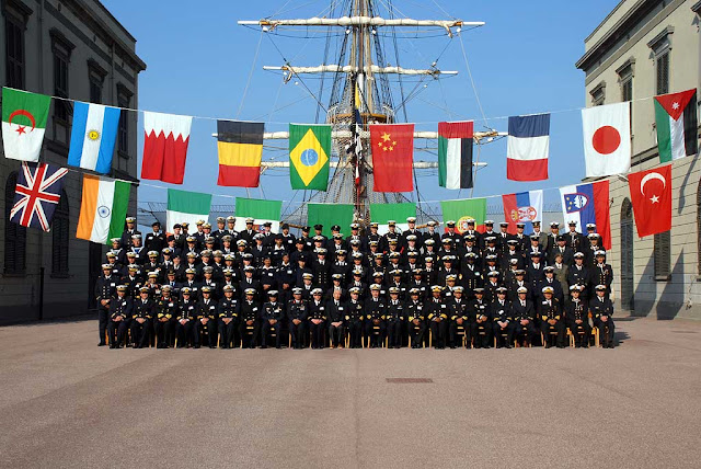 Foreign Navies ceremony, piazza del Municipio, Town Hall, Livorno