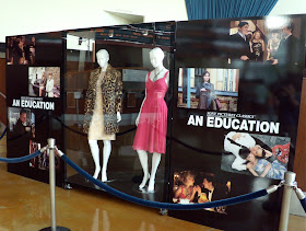An Education movie costume display