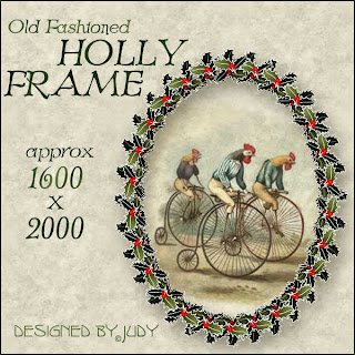 Holly Frame Preview - Click to enlarge