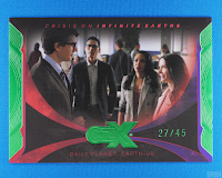 2022 Cryptozoic - CZX Crisis on Infinite Earths - 15 - Daily Planet, Earth-96 [Green /#45]