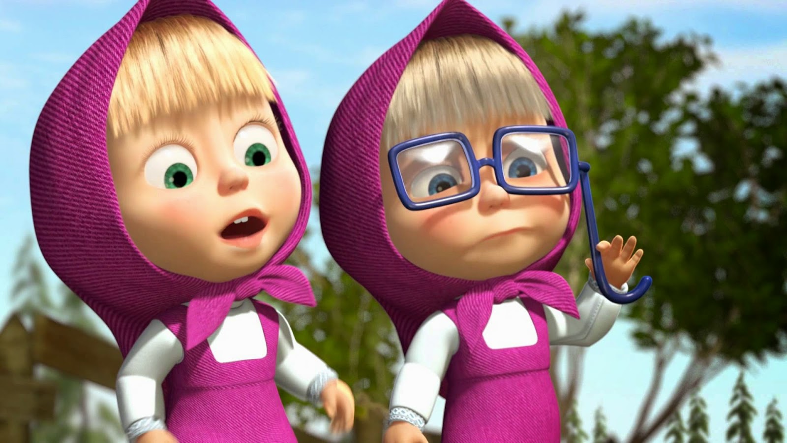 Lucu MASHA AND THE BEAR 2014