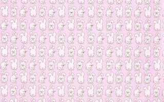 bunny pattern hd wallpaper pictures
