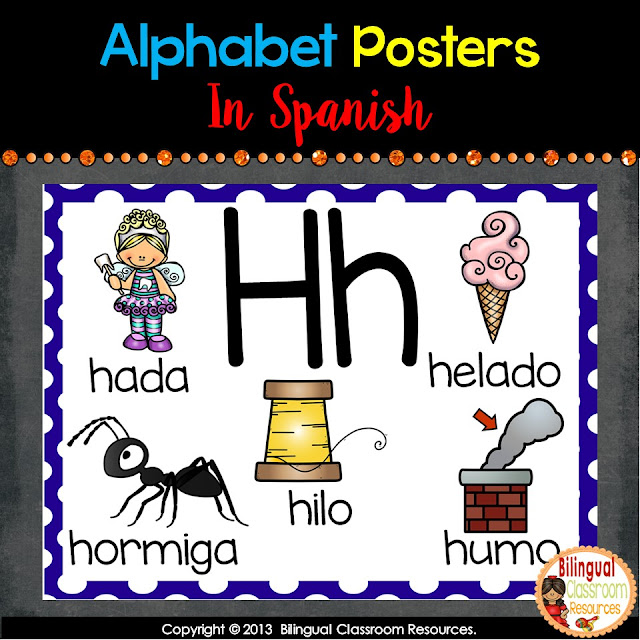 Alphabet Posters in Spanish