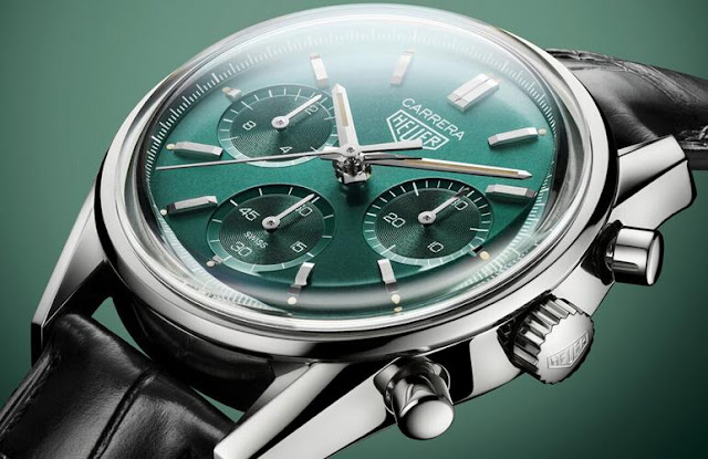 Nouvelle réplique de la montre TAG Heuer Carrera Green Chronographe Édition spéciale 1