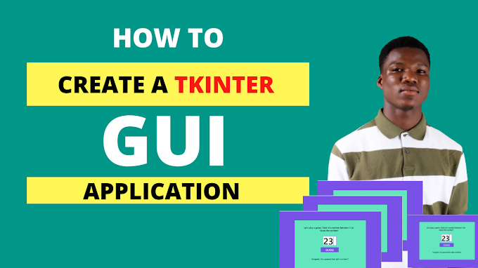 Creating Python GUI Application with Tkinter