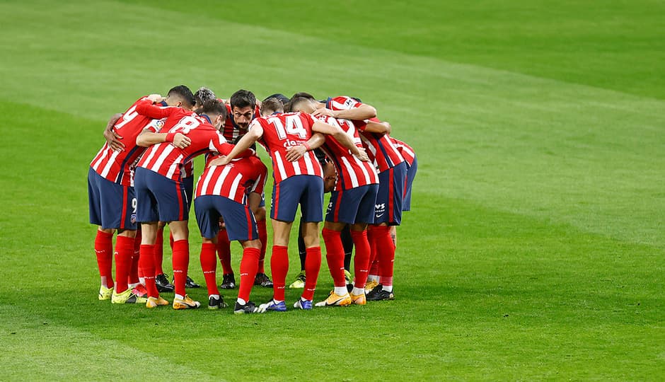 L'équipe rojiblanca lors du match contre le Celta | LaLiga Santander