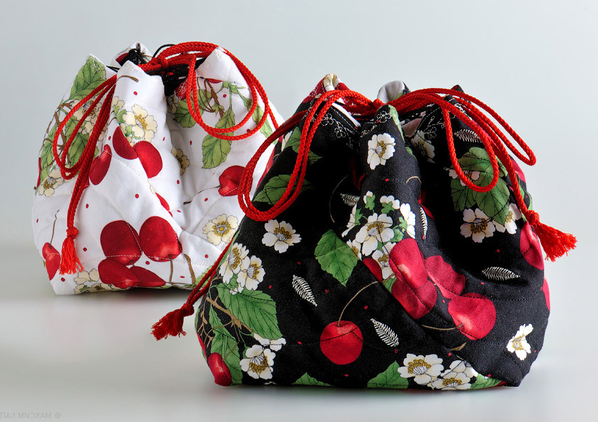 Tutorial: Japanese Drawstring Bag