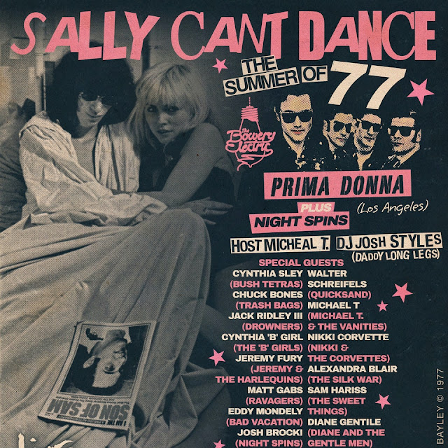 Sally Can't Dance Summer of 77 at the Bowery Electric