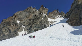 ski de rando breche puiseux Manu RUIZ