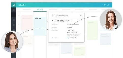 Setmore appointments and collaboration