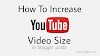 How to Increase Video Size in Blogger Posts