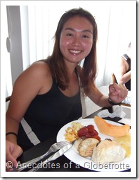 First Meal in Brazil