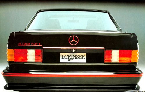 MercedesBenz Tuning Blog MercedesBenz W126 Lorinser SE SEL Class