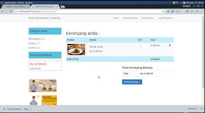 Fitur Aplikasi Pemesanan Catering Online dengan PHP