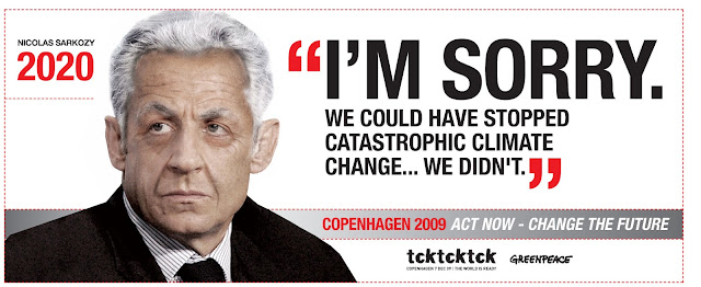 Sarkozy et le climat : échec de la conférence de Copenhague (COP15) en 2009