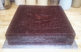 Chocolate fudge cake (13 inch square) 