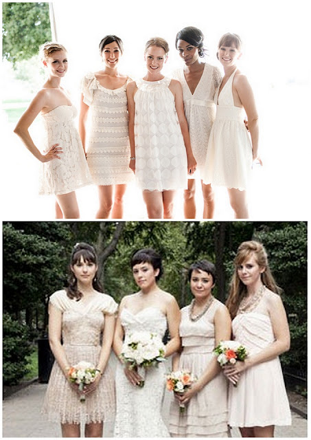 Non Matching Bridesmaid Dresses 5