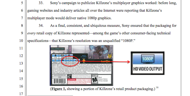 Sony is sued for false advertisement in PS4 game
