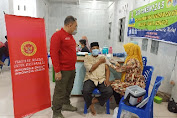 Genjot Vaksinasi Covid-19 Di Kota Binjai, Binda Sumut Gelar Vaksinasi Malam Hari Di Masjid Baitul Makmur Kecamatan Binjai Utara