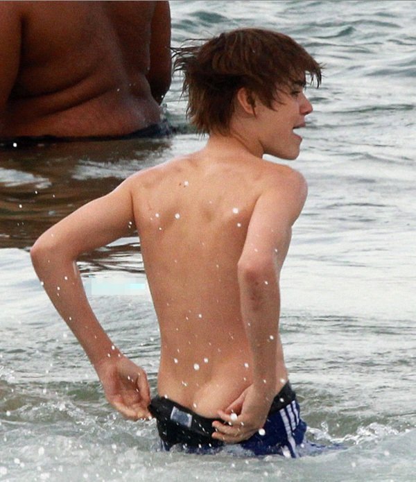 Picture of Justin Bieber's Bum