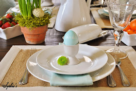 Easter Egg Dying Idea Place Setting