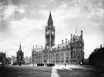 manchester town hall, victorian, architecture, gothic