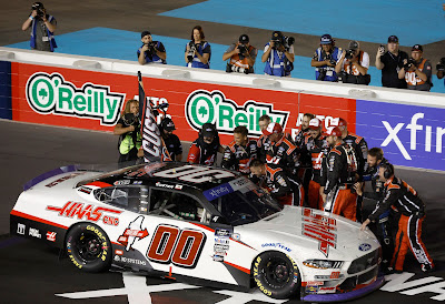 Cole Custer wins First Xfinity Series Championship on Wild Overtime Restart