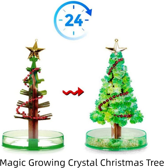 Magic Growing Crystal Christmas Tree 