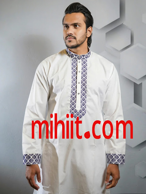 এমব্রয়ডারি করা ছেলেদের পাঞ্জাবির ডিজাইন